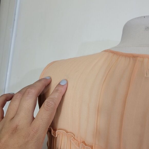 Anthropologie floreat calla lace up blouse - Picture 8 of 11